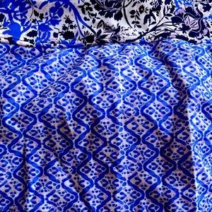 Athletica bikini bottoms, cobalt blue, size XL